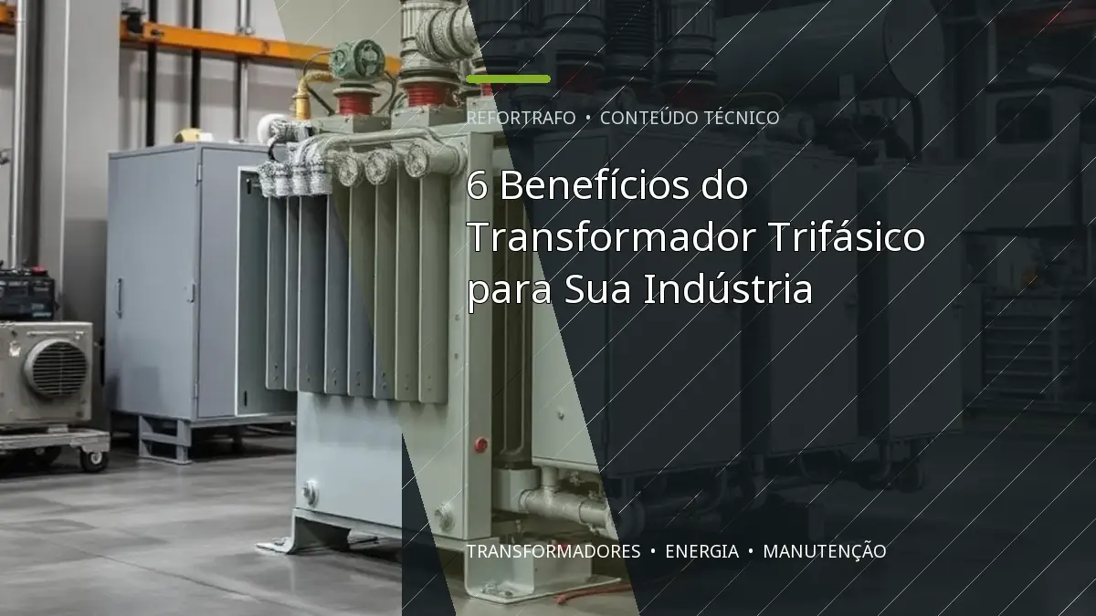 6 Benefícios do Transformador Trifásico para Sua Indústria