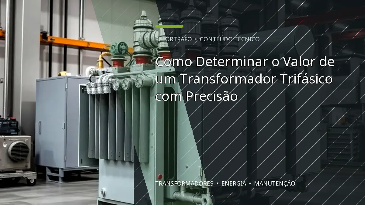 Como Determinar o Valor de um Transformador Trifásico com Precisão