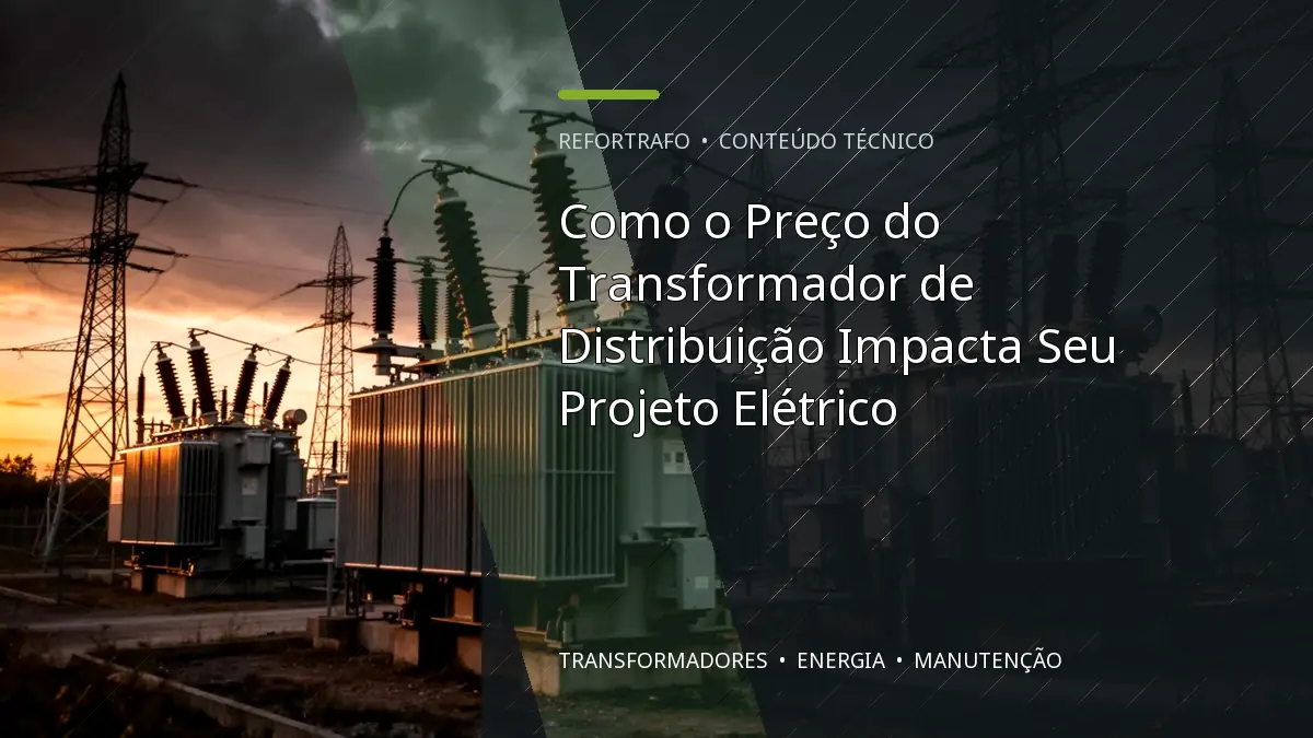 Como o Preço do Transformador de Distribuição Impacta Seu Projeto Elétrico