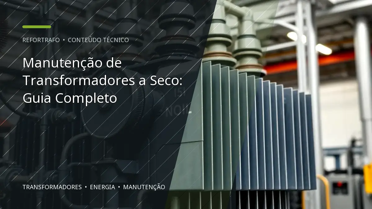 Manutenção de Transformadores a Seco: Guia Completo