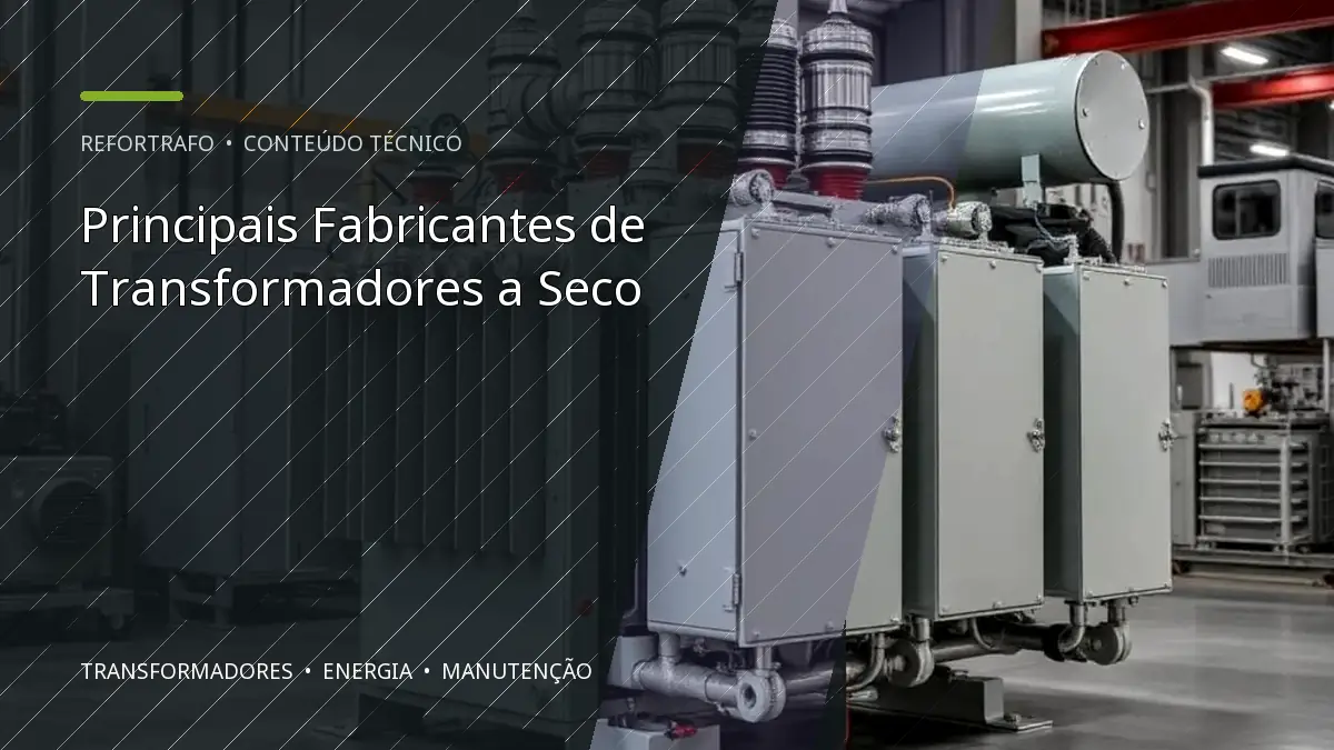 Principais Fabricantes de Transformadores a Seco