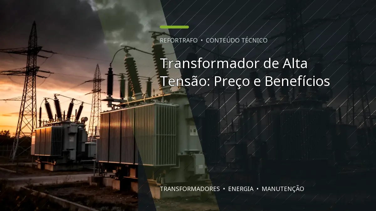 Transformador de Alta Tensão: Preço e Benefícios