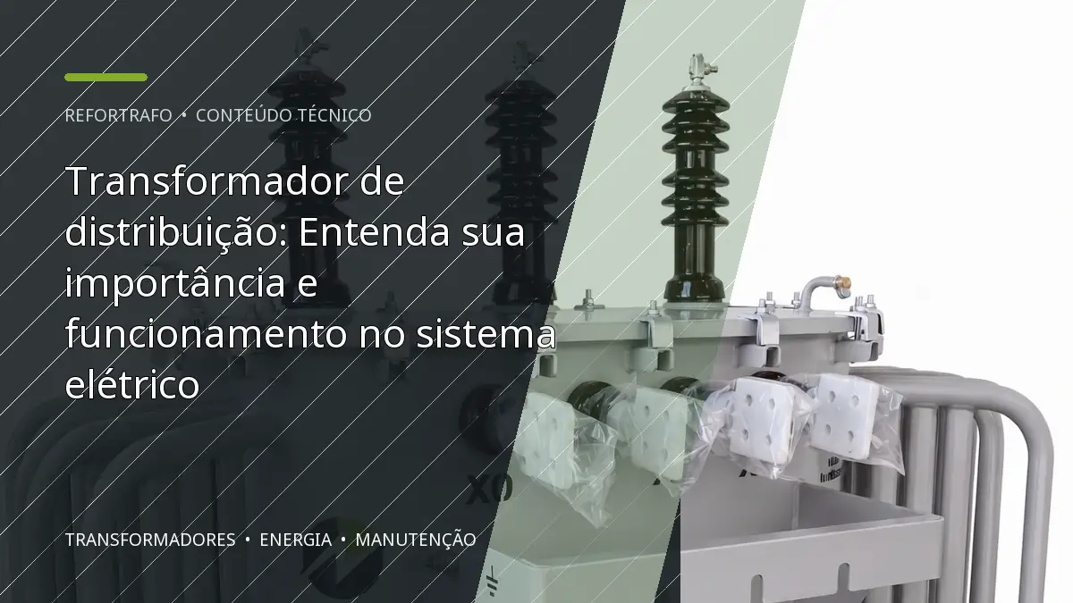 Transformador de distribuição: Entenda sua importância e funcionamento no sistema elétrico