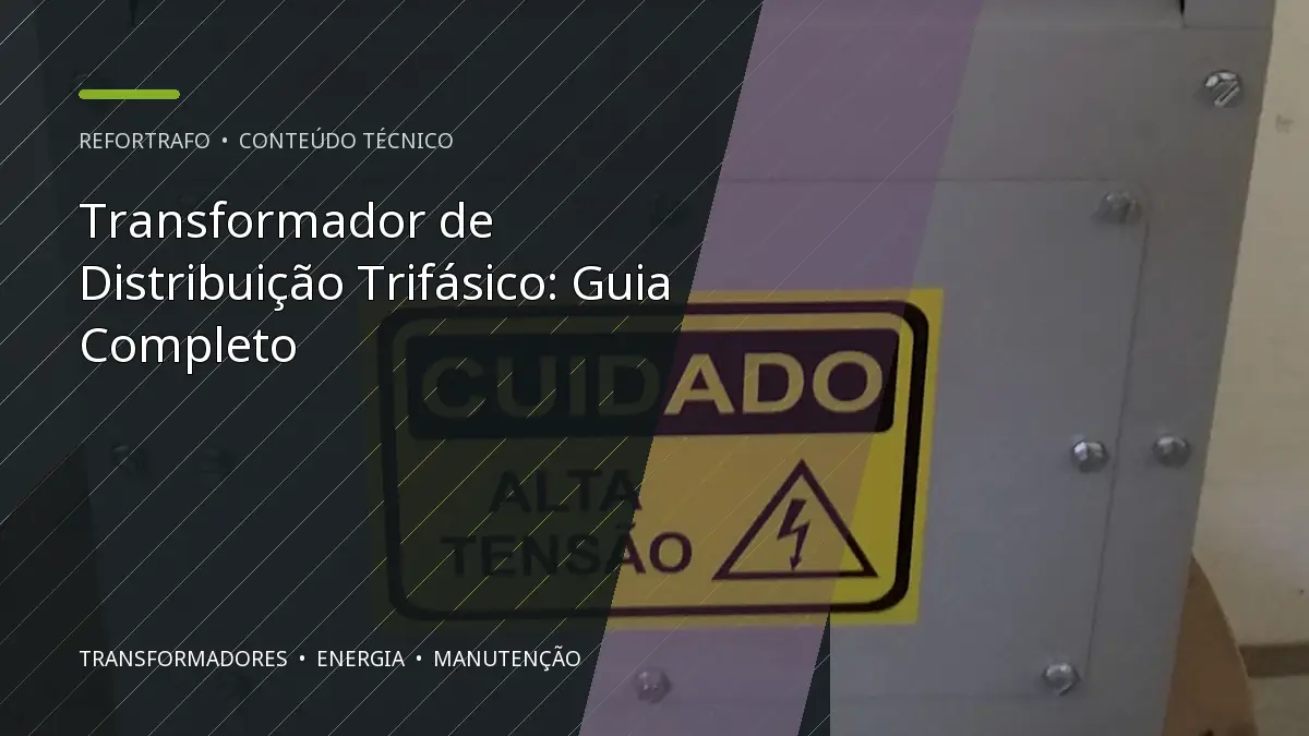 Transformador de Distribuição Trifásico: Guia Completo
