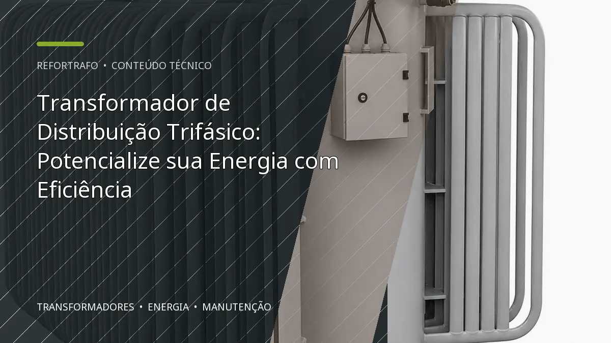 Transformador de Distribuição Trifásico: Potencialize sua Energia com Eficiência