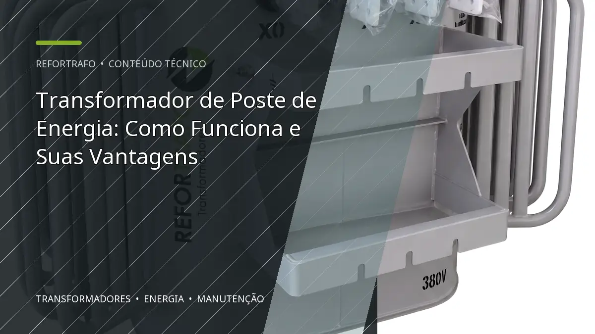 Transformador de Poste de Energia: Como Funciona e Suas Vantagens