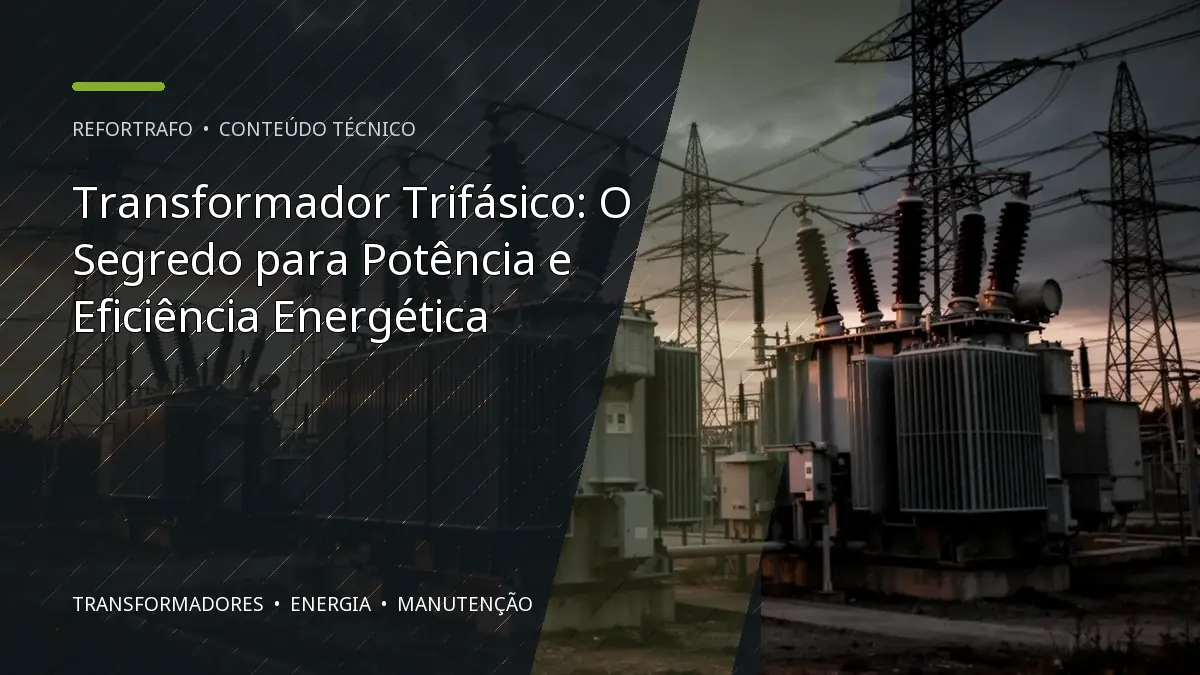 Transformador Trifásico: O Segredo para Potência e Eficiência Energética